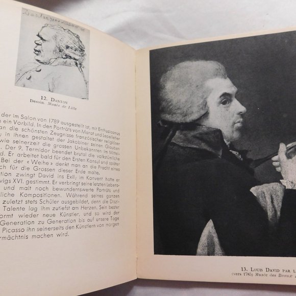 Louis David Collection Des Maitres Art History Book Vintage in French - Picture 10 of 10